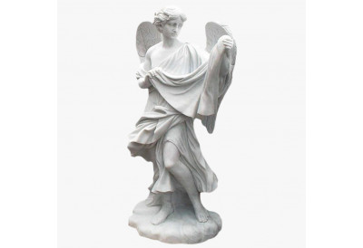 Купить Скульптура из мрамора S_40 Ангел с накидкой